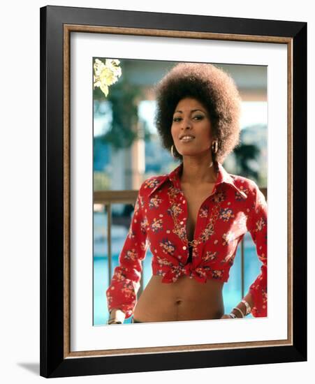 Coffy, Pam Grier, 1973-null-Framed Photo