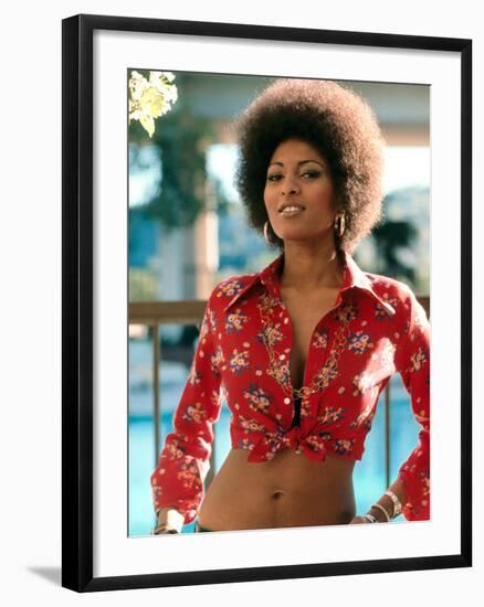 Coffy, Pam Grier, 1973-null-Framed Photo