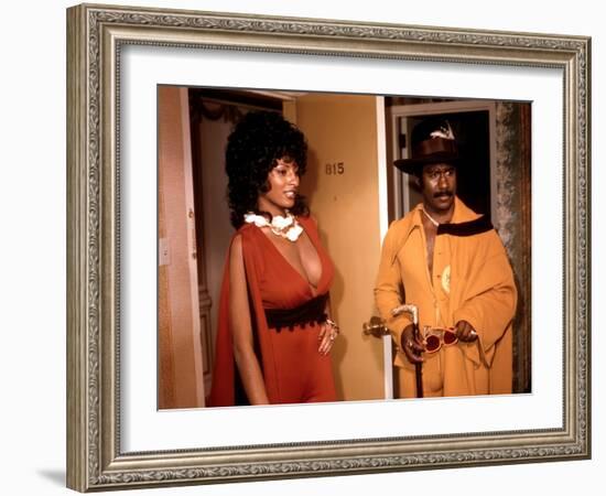 Coffy, Pam Grier, Robert Doqui, 1973-null-Framed Photo