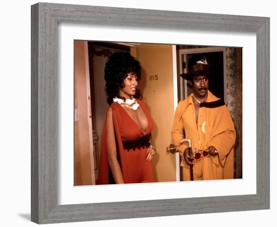 Coffy, Pam Grier, Robert Doqui, 1973-null-Framed Photo