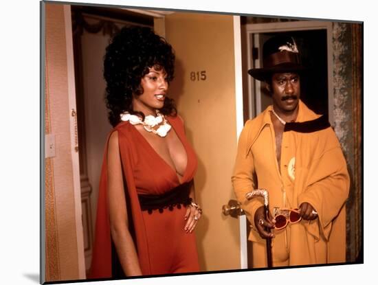 Coffy, Pam Grier, Robert Doqui, 1973-null-Mounted Photo