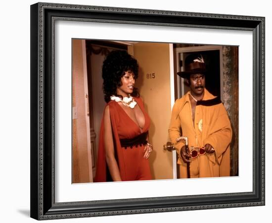 Coffy, Pam Grier, Robert Doqui, 1973-null-Framed Photo