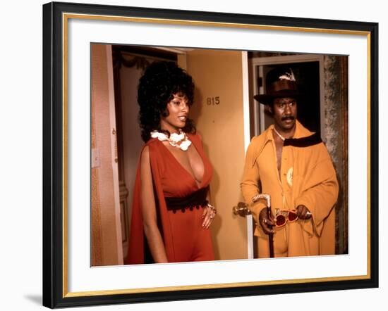 Coffy, Pam Grier, Robert Doqui, 1973-null-Framed Photo