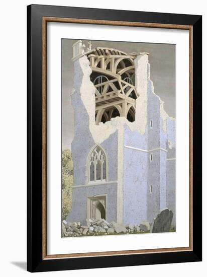 Coggeshall Church, Essex-John Armstrong-Framed Giclee Print