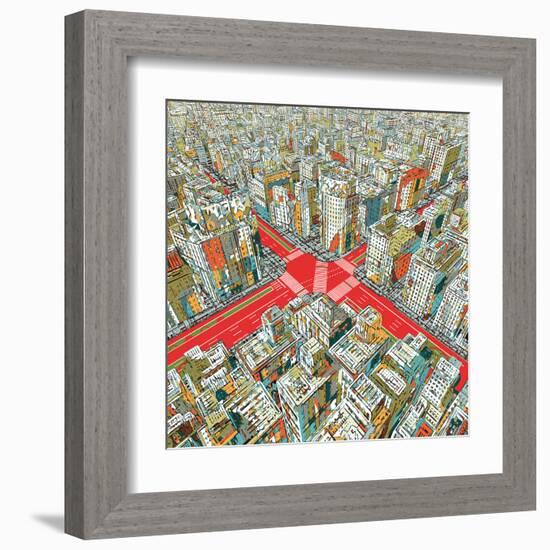 Cogito-HR-FM-Framed Art Print