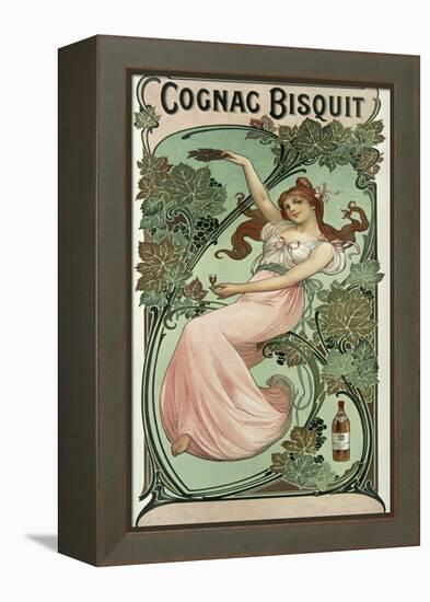 Cognac Biscuit-null-Framed Premier Image Canvas