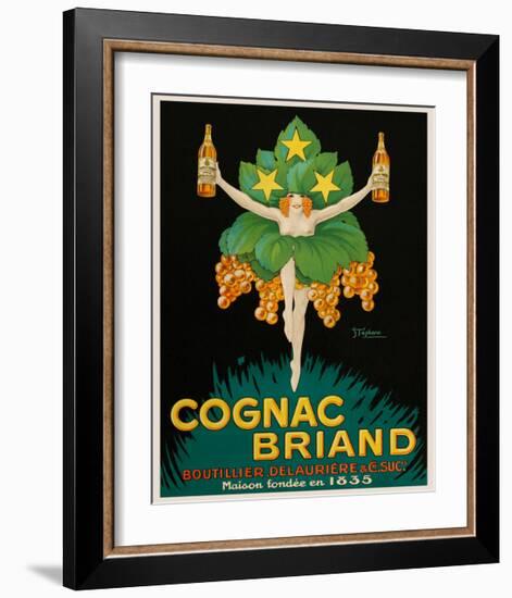 Cognac Briand-Vintage Posters-Framed Giclee Print