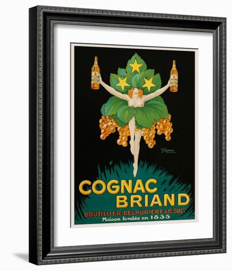 Cognac Briand-Vintage Posters-Framed Giclee Print