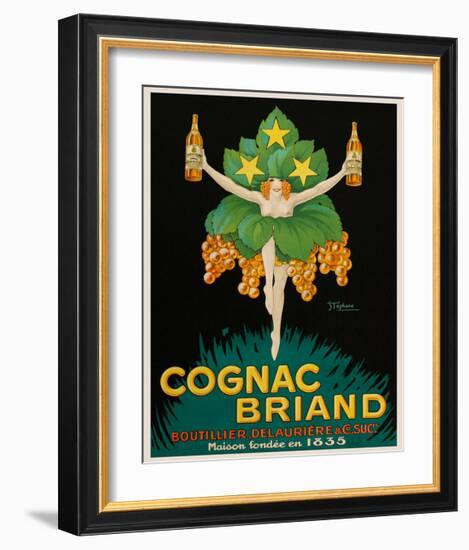 Cognac Briand-Vintage Posters-Framed Giclee Print