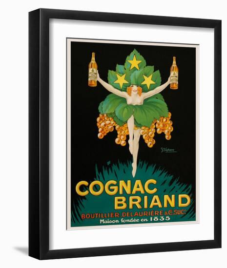 Cognac Briand-Vintage Posters-Framed Giclee Print