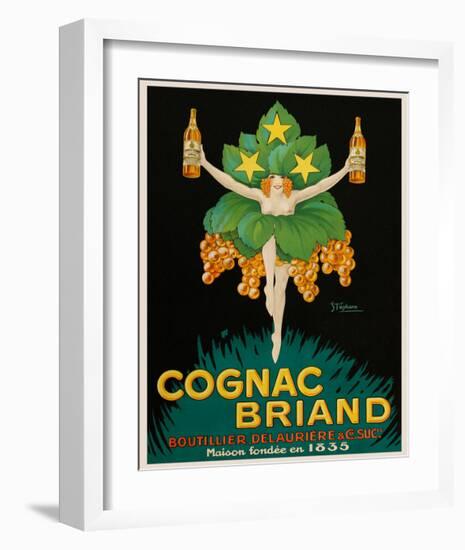 Cognac Briand-Vintage Posters-Framed Giclee Print