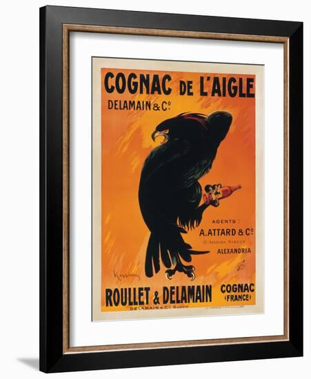 Cognac de l^Aigle-Leonetto Cappiello-Framed Art Print