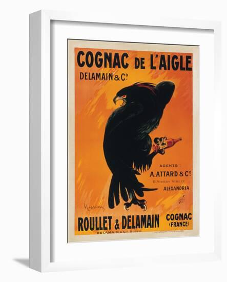 Cognac de l^Aigle-Leonetto Cappiello-Framed Art Print