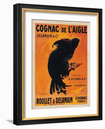 Cognac de l^Aigle-Leonetto Cappiello-Framed Art Print