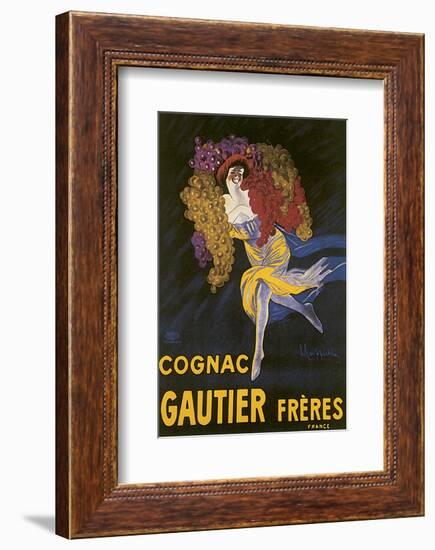 Cognac Gautier Freres-Leonetto Cappiello-Framed Art Print