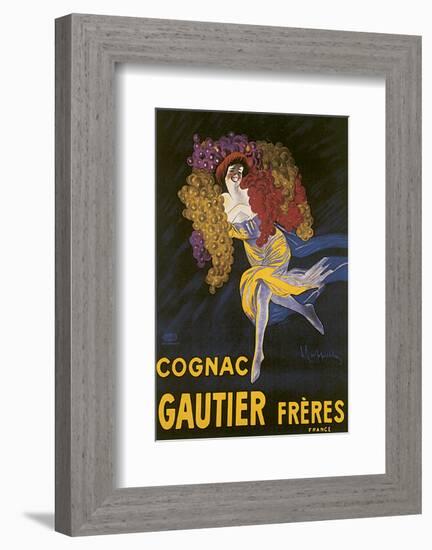 Cognac Gautier Freres-Leonetto Cappiello-Framed Art Print