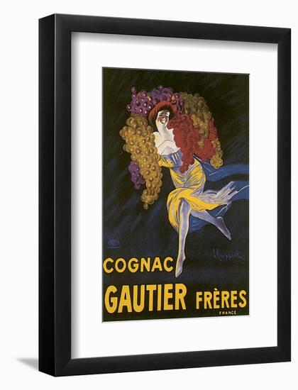 Cognac Gautier Freres-Leonetto Cappiello-Framed Art Print