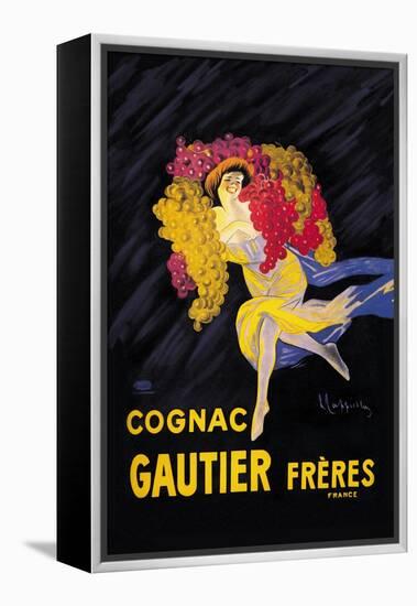 Cognac Gautier Freres-Leonetto Cappiello-Framed Stretched Canvas