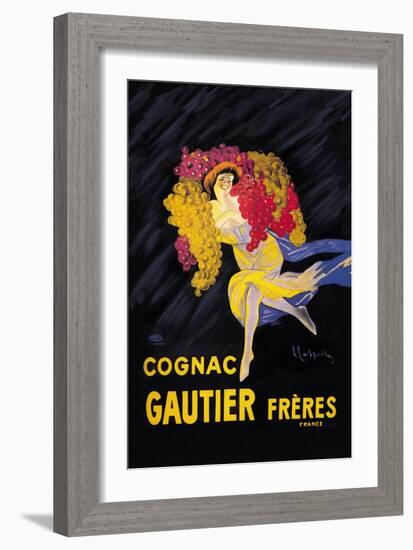 Cognac Gautier Freres-Leonetto Cappiello-Framed Art Print