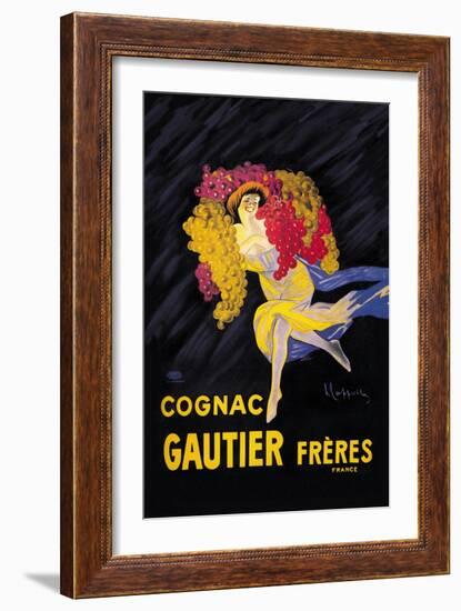 Cognac Gautier Freres-Leonetto Cappiello-Framed Art Print