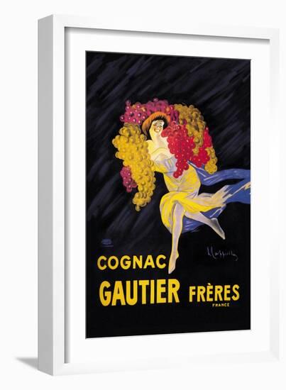 Cognac Gautier Freres-Leonetto Cappiello-Framed Art Print