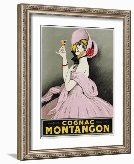 Cognac Montangon Poster-null-Framed Giclee Print