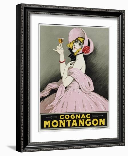 Cognac Montangon Poster-null-Framed Giclee Print