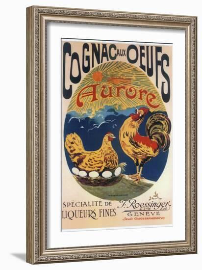 Cognac Oeufs-null-Framed Giclee Print