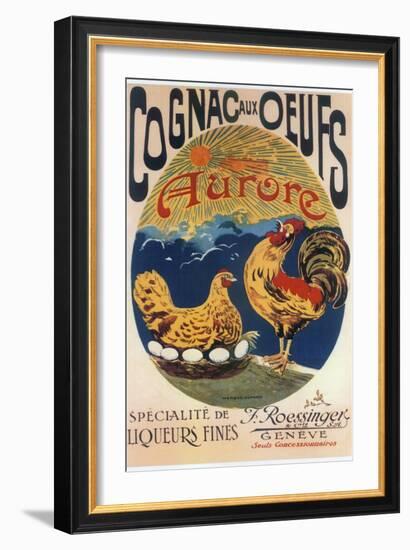 Cognac Oeufs-null-Framed Giclee Print