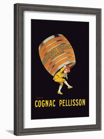 Cognac Pellisson - Barrel-Leonetto Cappiello-Framed Art Print