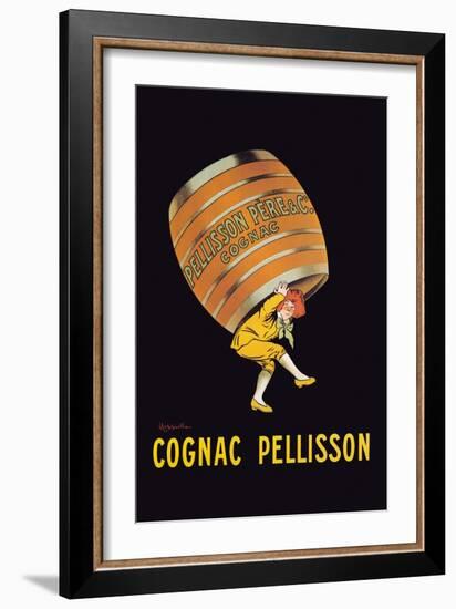 Cognac Pellisson - Barrel-Leonetto Cappiello-Framed Art Print