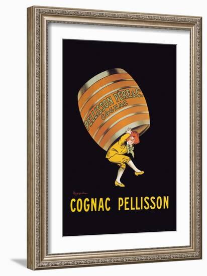 Cognac Pellisson - Barrel-Leonetto Cappiello-Framed Premium Giclee Print