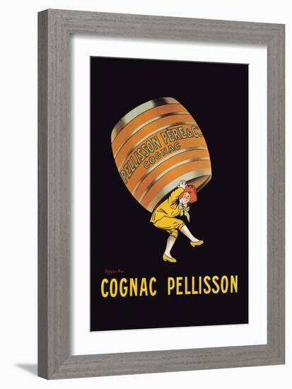 Cognac Pellisson - Barrel-Leonetto Cappiello-Framed Premium Giclee Print