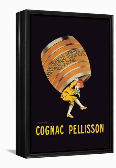 Cognac Pellisson - Barrel-Leonetto Cappiello-Framed Stretched Canvas