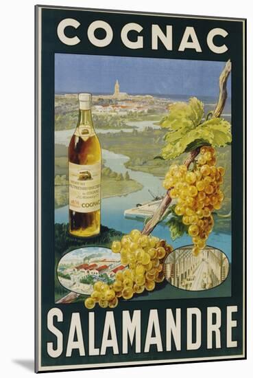 Cognac Salamandre Poster-null-Mounted Giclee Print