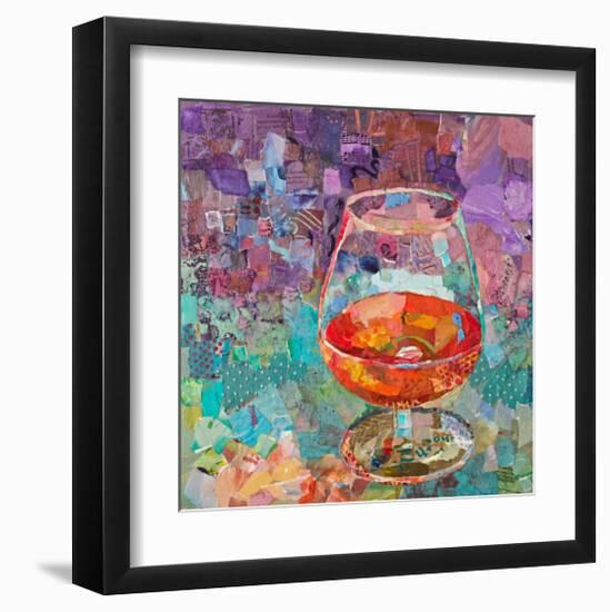 Cognac-null-Framed Art Print