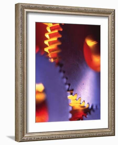 Cogs for Use In a Gearing System-Tek Image-Framed Photographic Print