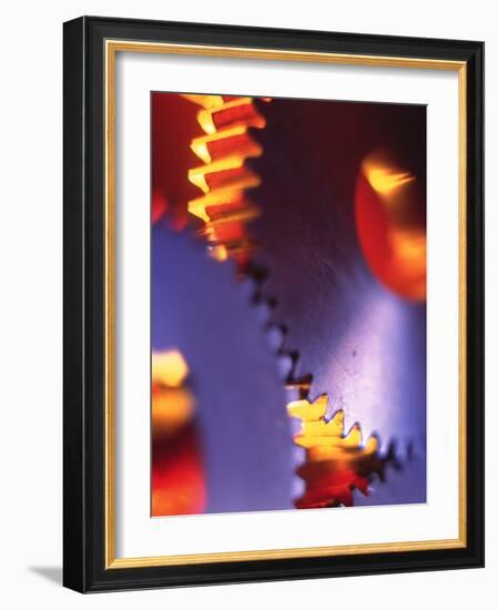 Cogs for Use In a Gearing System-Tek Image-Framed Photographic Print