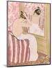 Coiffure, 1891-Mary Cassatt-Mounted Premium Giclee Print