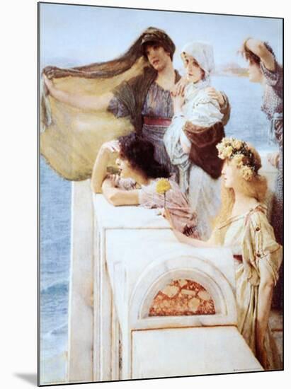 Coign of Vantage, c.1895-Sir Lawrence Alma-Tadema-Mounted Art Print