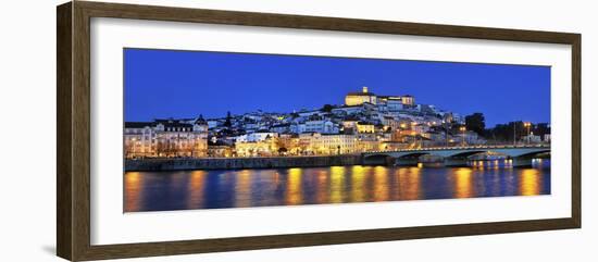 Coimbra and the Mondego River at Sunset. Portugal-Mauricio Abreu-Framed Photographic Print