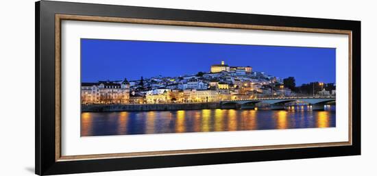 Coimbra and the Mondego River at Sunset. Portugal-Mauricio Abreu-Framed Photographic Print