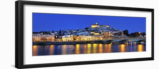 Coimbra and the Mondego River at Sunset. Portugal-Mauricio Abreu-Framed Photographic Print