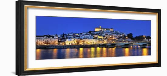 Coimbra and the Mondego River at Sunset. Portugal-Mauricio Abreu-Framed Photographic Print