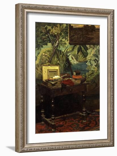 Coin D'Atelier, Corner of the Artist's Studio, 1861-Claude Monet-Framed Giclee Print