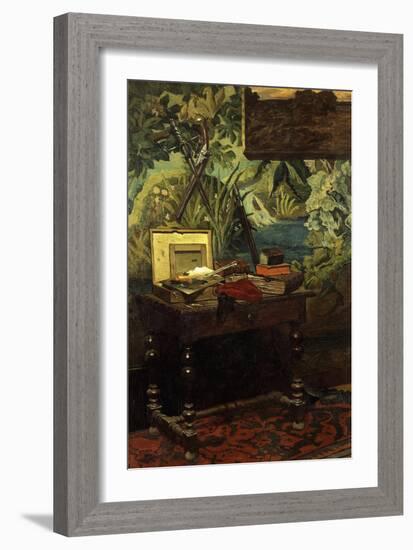 Coin D'Atelier, Corner of the Artist's Studio, 1861-Claude Monet-Framed Giclee Print