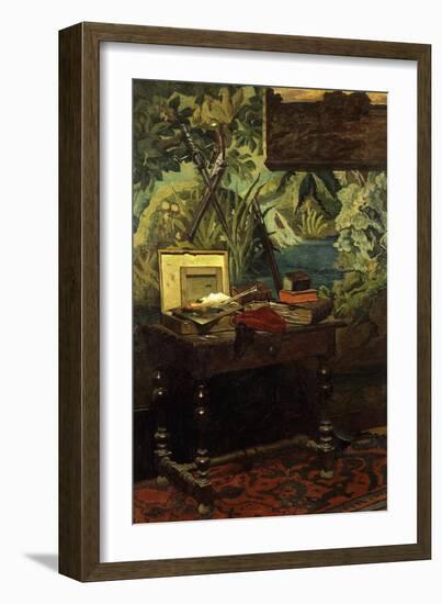 Coin D'Atelier, Corner of the Artist's Studio, 1861-Claude Monet-Framed Giclee Print