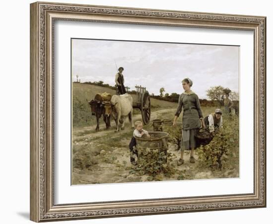 Coin de vigne, Languedoc-Edouard Debat-Ponsan-Framed Giclee Print