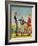 "Coin Toss", October 21,1950-Norman Rockwell-Framed Giclee Print