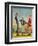 "Coin Toss", October 21,1950-Norman Rockwell-Framed Giclee Print